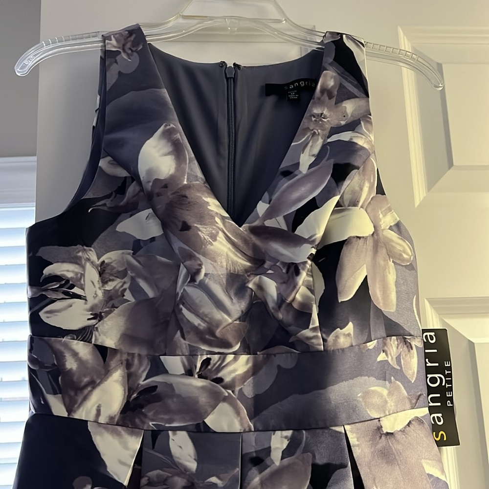 Lavender floral dress